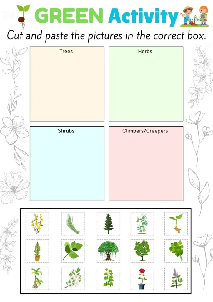 cut and paste worksheet