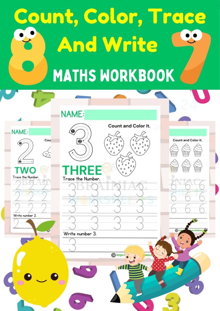 maths workbook for ukg