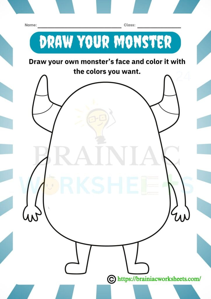 ukg drawing worksheet