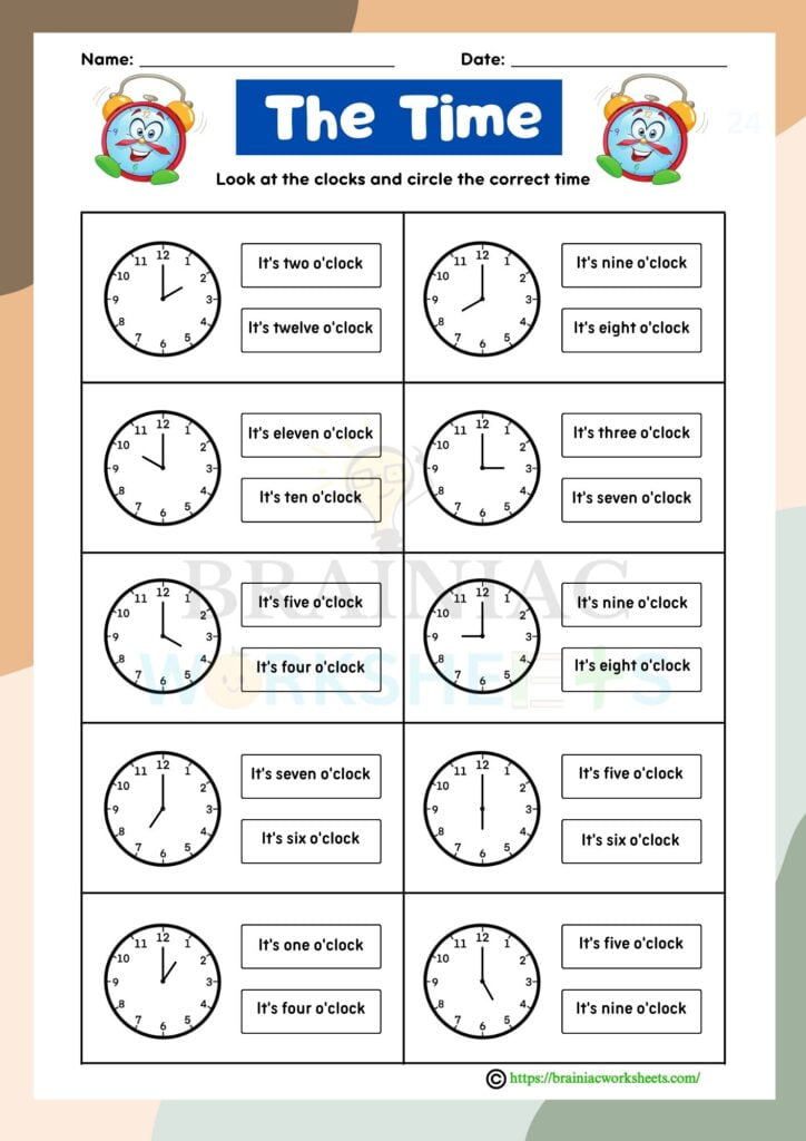 maths worksheet for class 3