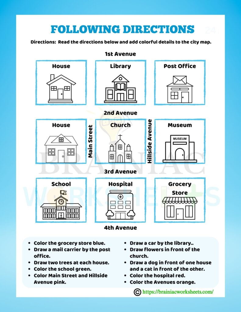 gk worksheet for class 2