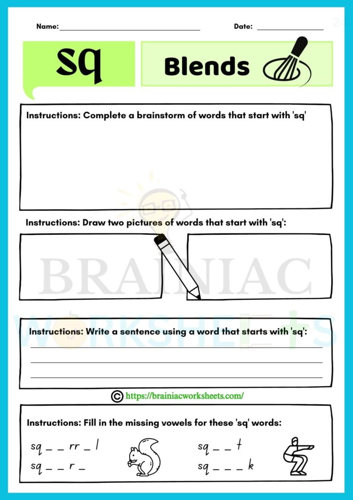 english worksheet for class 2