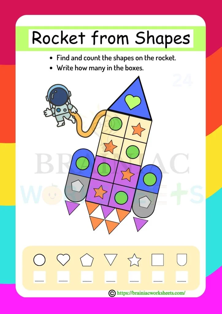 ukg maths worksheet