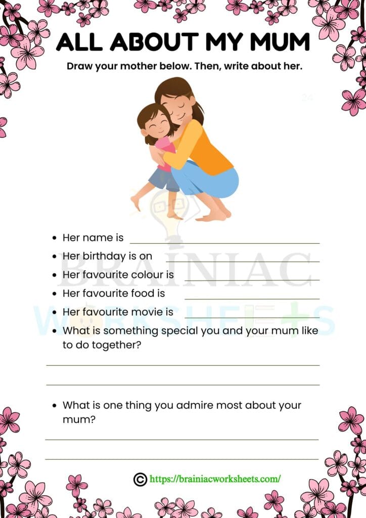 english worksheet for class 3