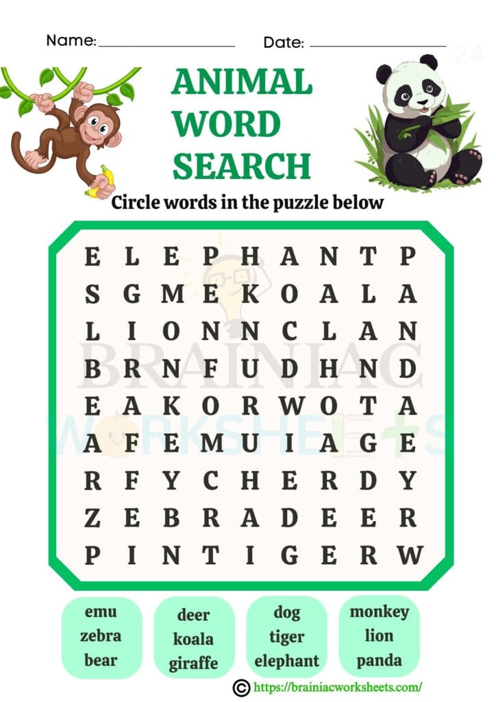 english worksheet for class 2