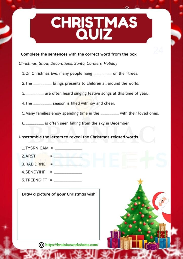 english worksheet for class 3