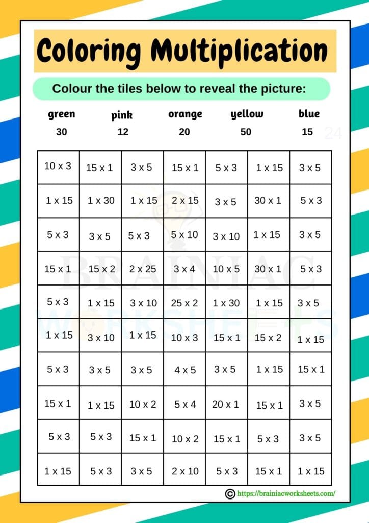 maths worksheet for class 4