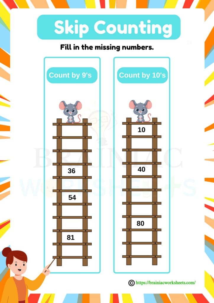 maths worksheet for class 1