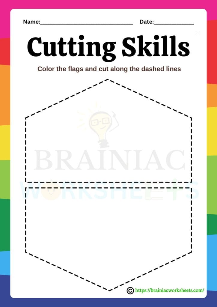 drawing worksheet for class 1