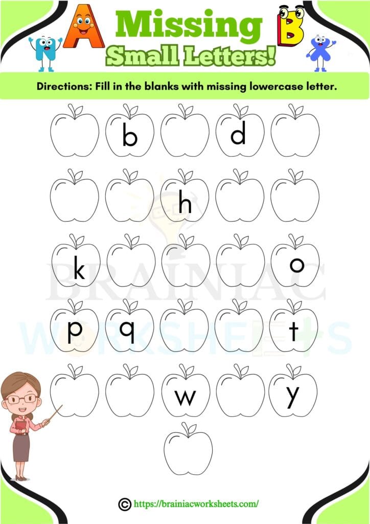 lkg english worksheet
