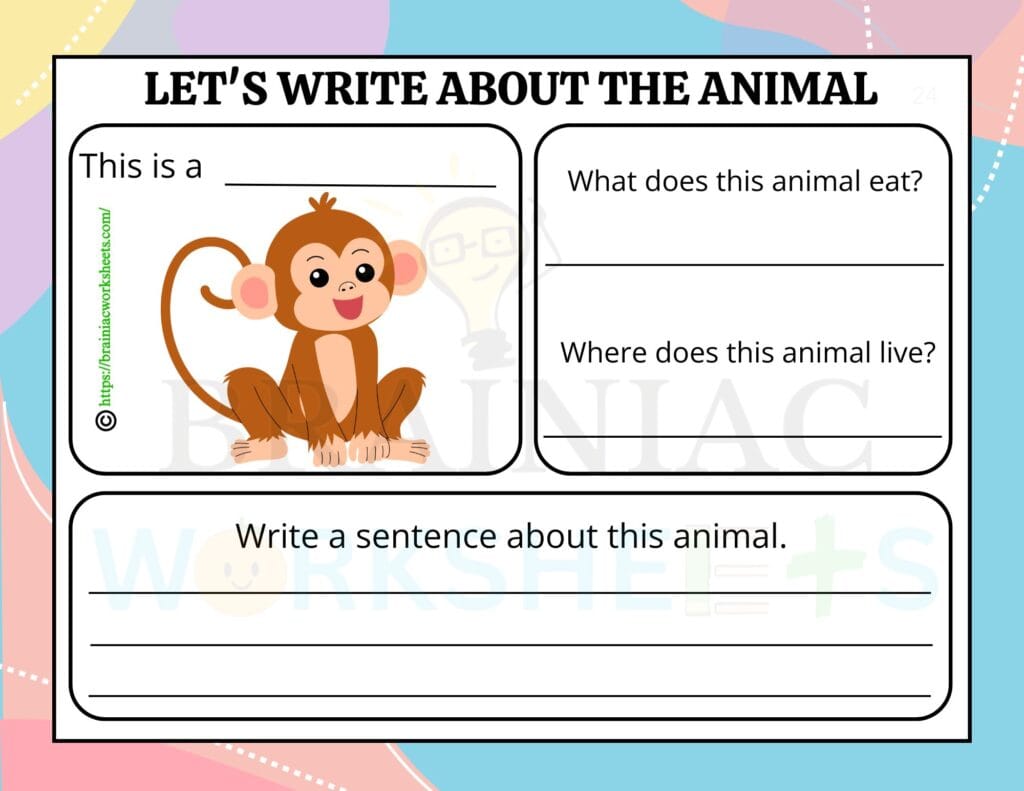 english worksheet for class 1
