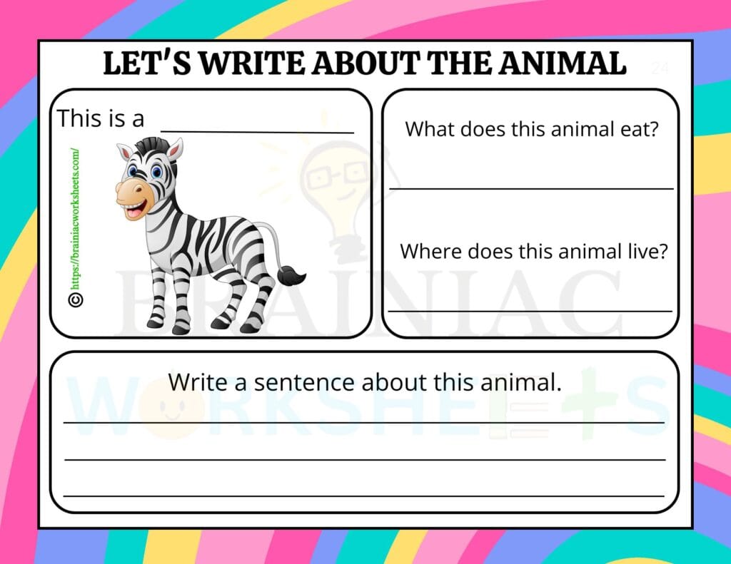 english worksheet for class 1