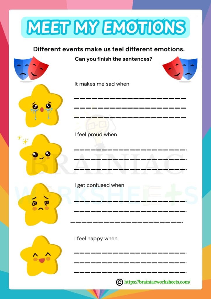 english worksheet for class 1