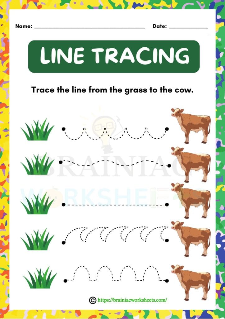 lkg english worksheet