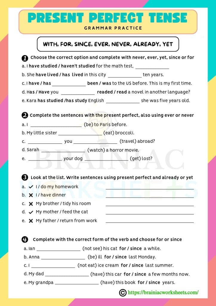 english worksheet for class 5