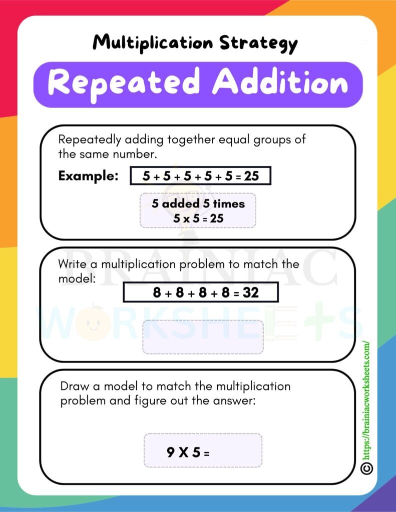 maths worksheet for class 2