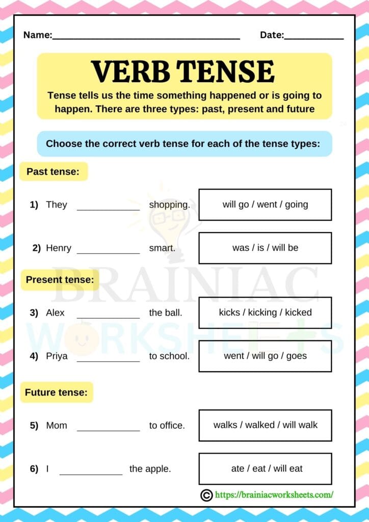 english worksheet for class 2