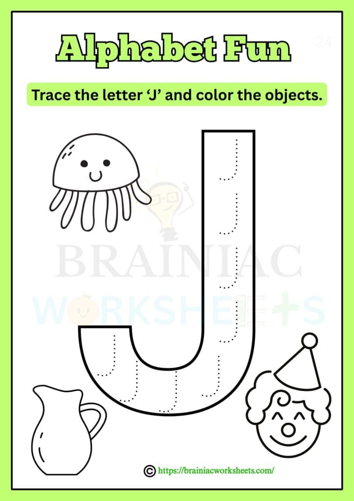 ukg English worksheet