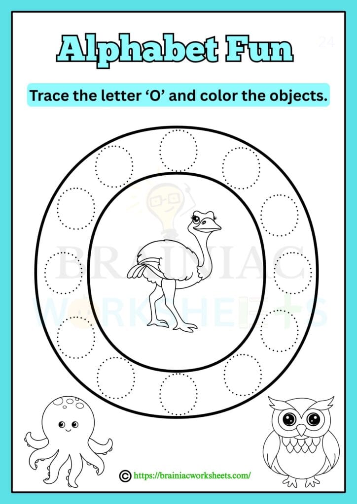 ukg English worksheet
