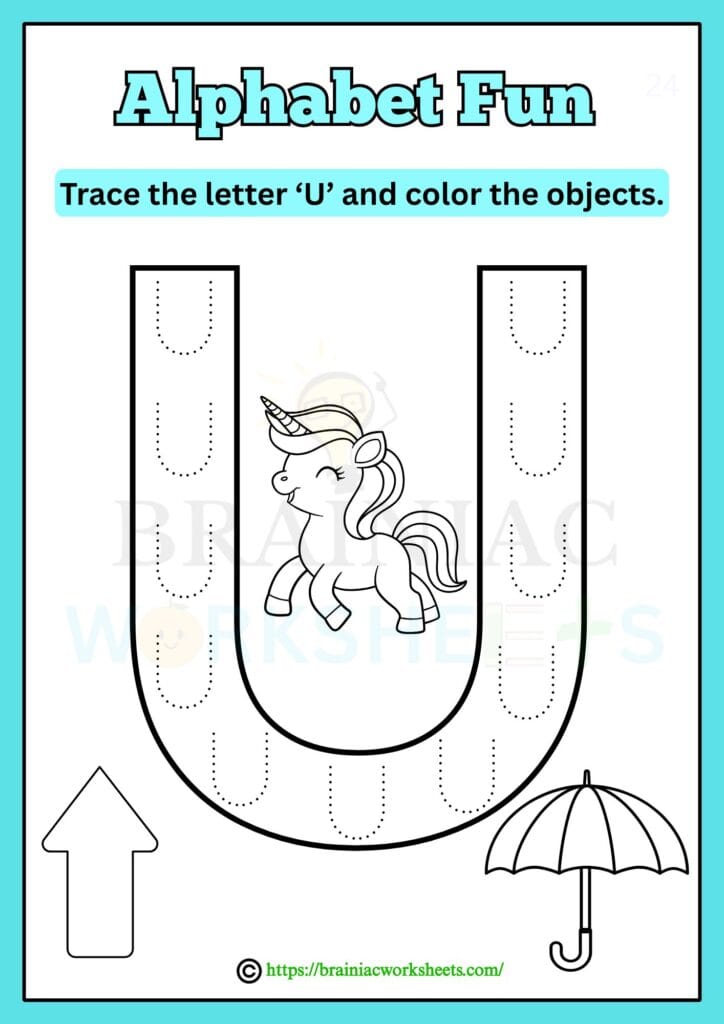 ukg English worksheet
