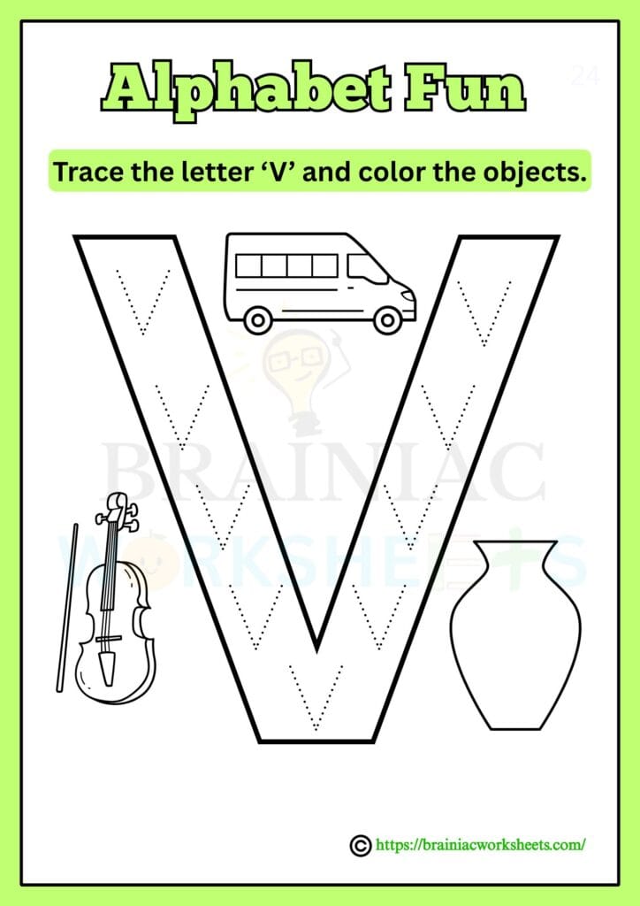 ukg English worksheet