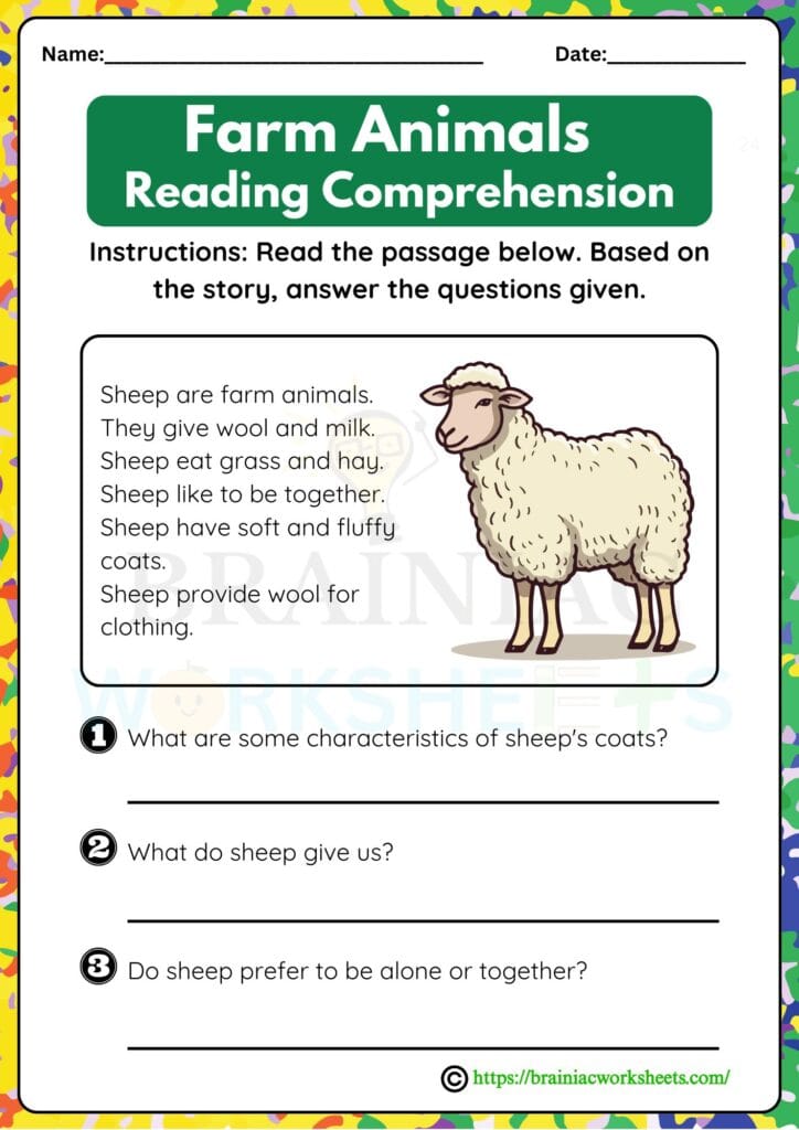 english worksheet for class 2