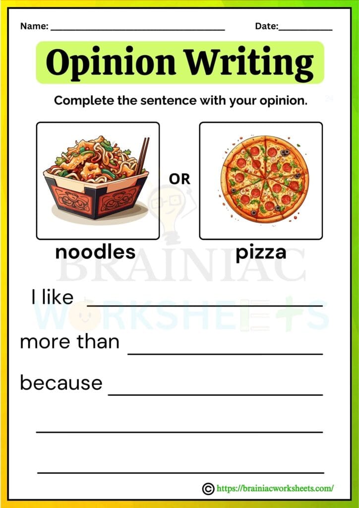 english worksheet for class 1