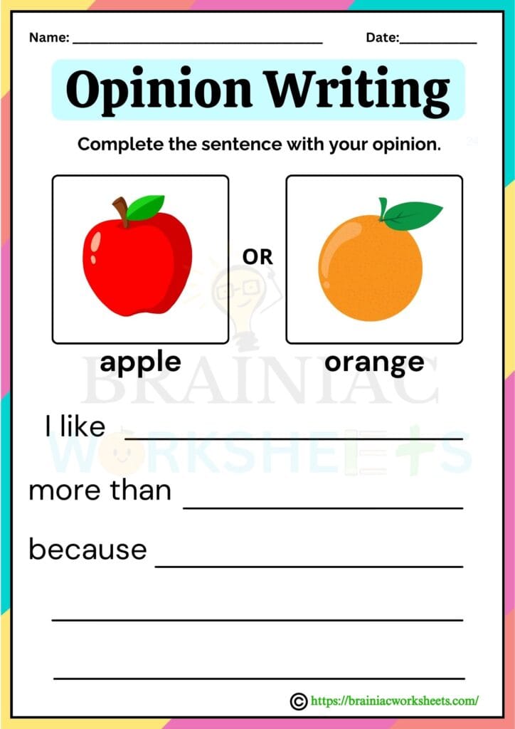 english worksheet for class 1