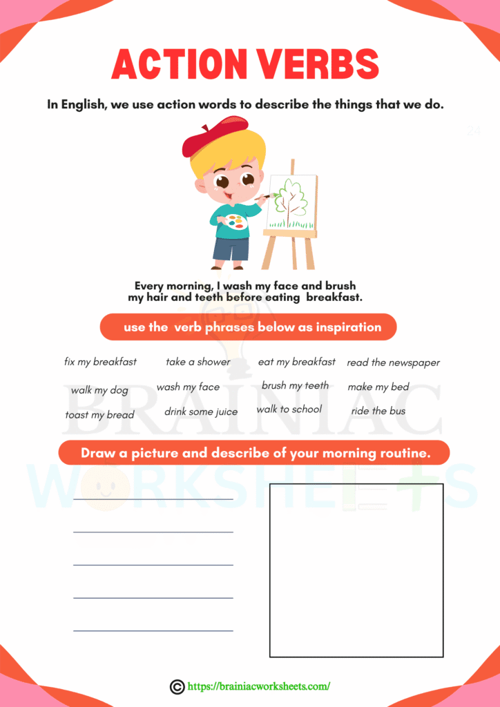 english worksheet for class 2
