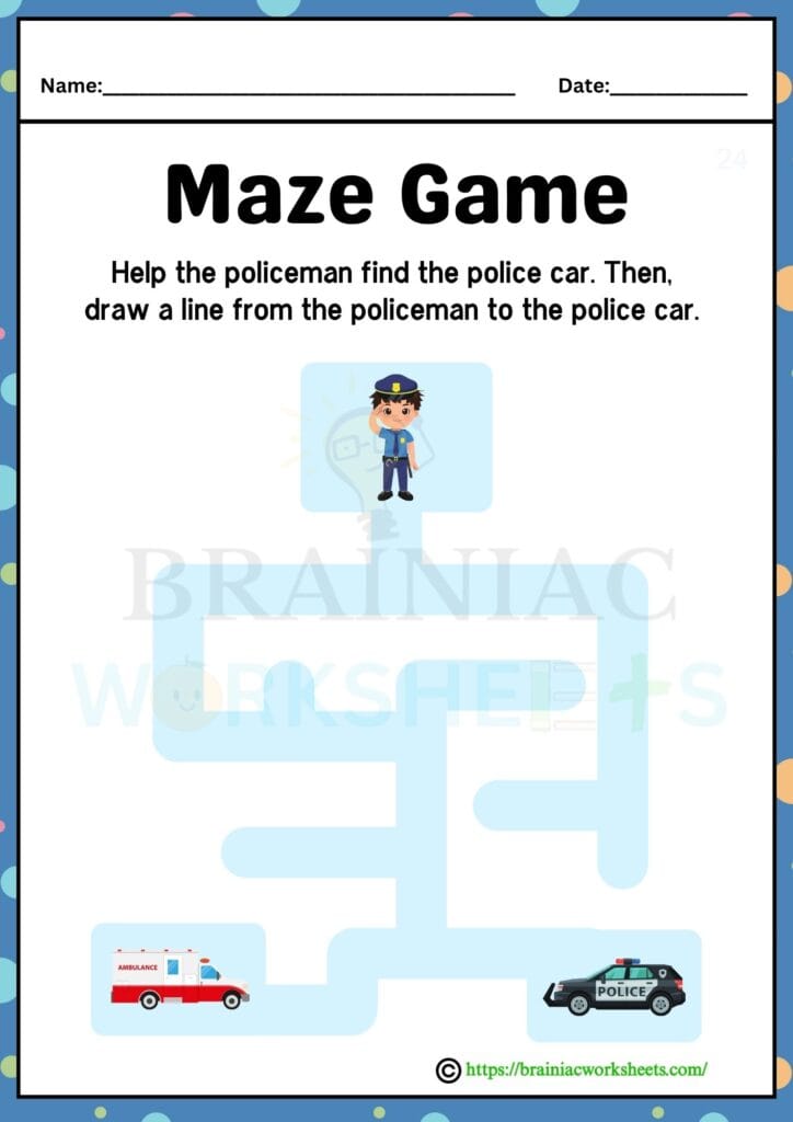 iq worksheet for class 1