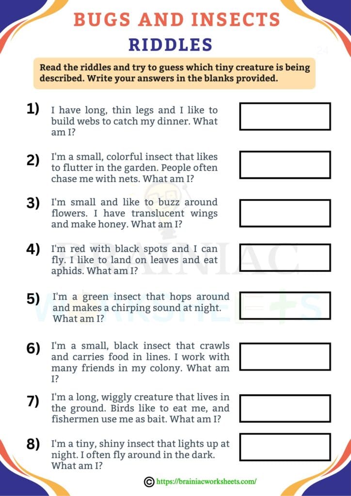 science worksheet for class 1