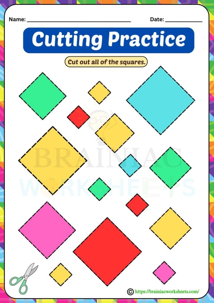drawing worksheet for class 1