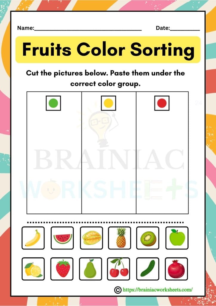 lkg drawing worksheet