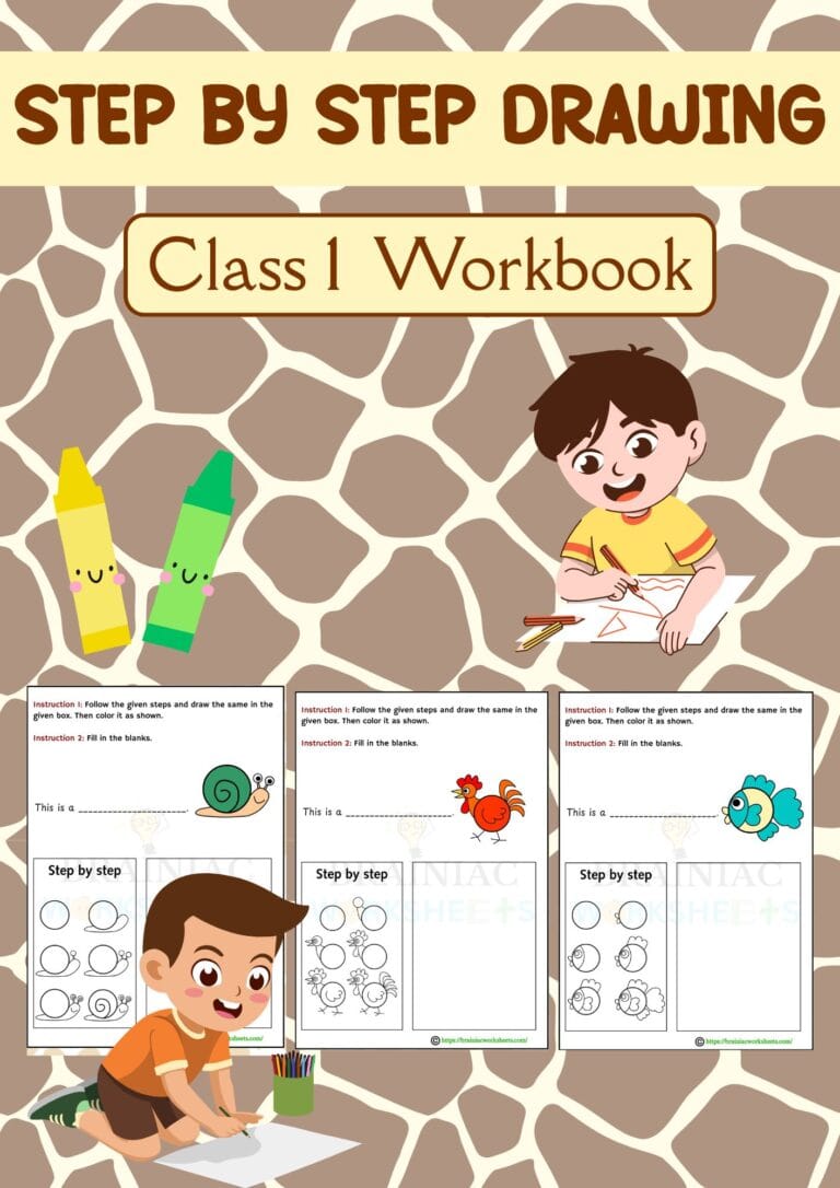 drawing book for class 1