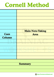 how to make notes from textbook