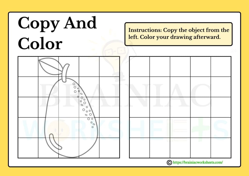drawing worksheet for class 1