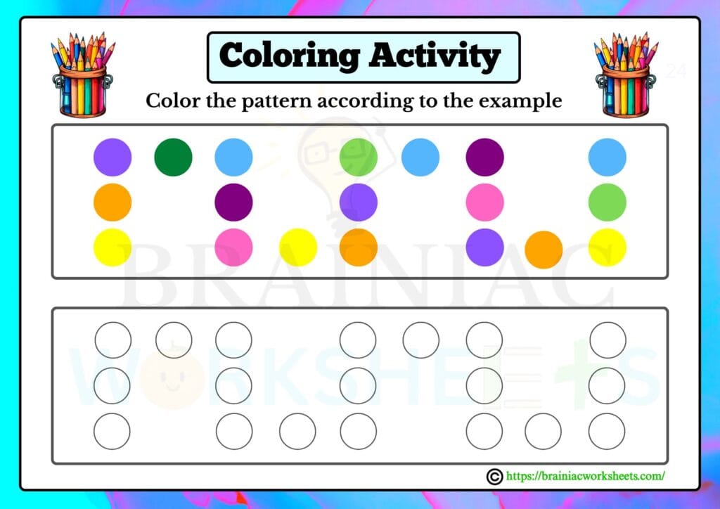 ukg IQ worksheet