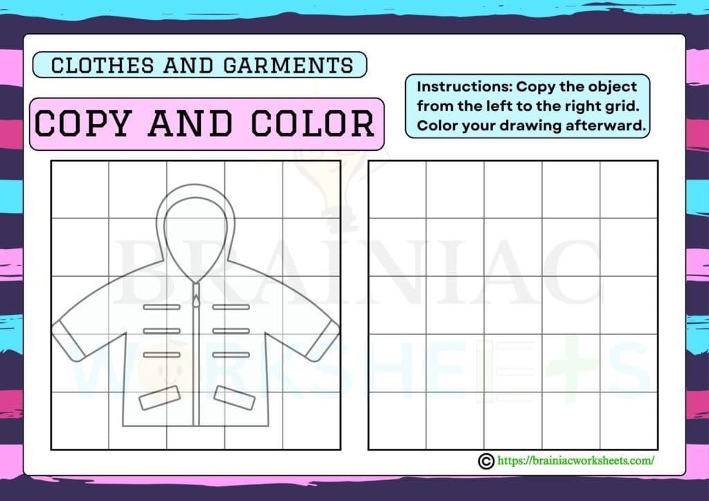 drawing worksheet for class 1