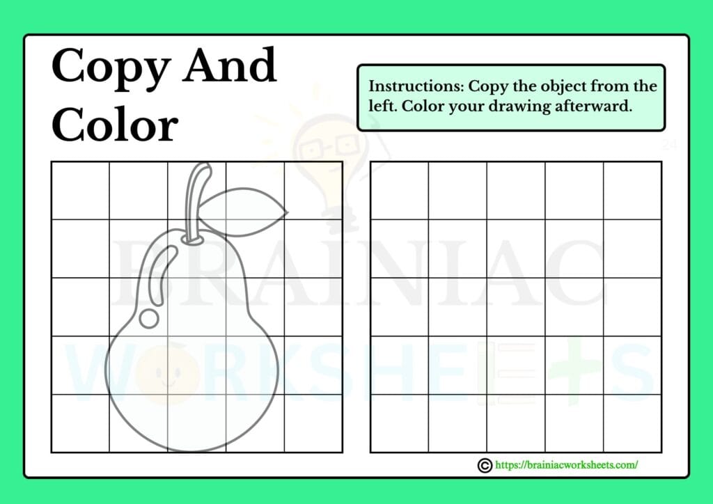 drawing worksheet for class 1