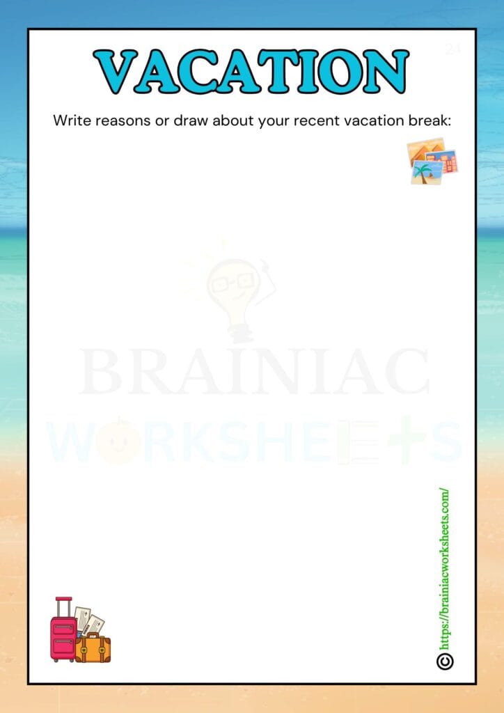 English worksheet for class 3