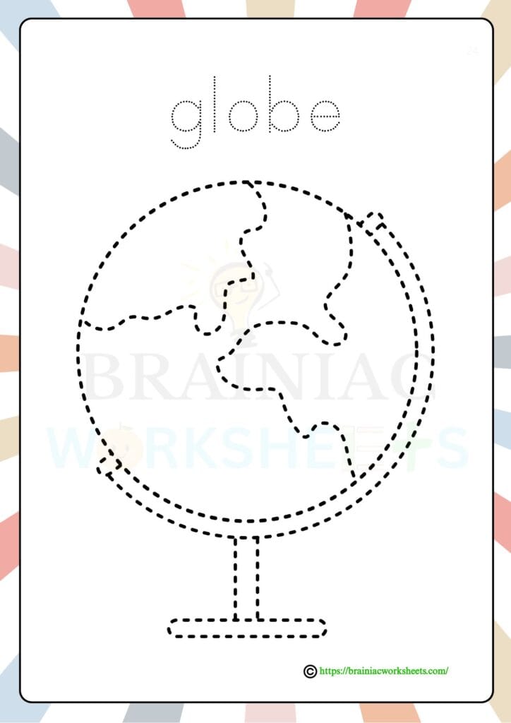 ukg English worksheet