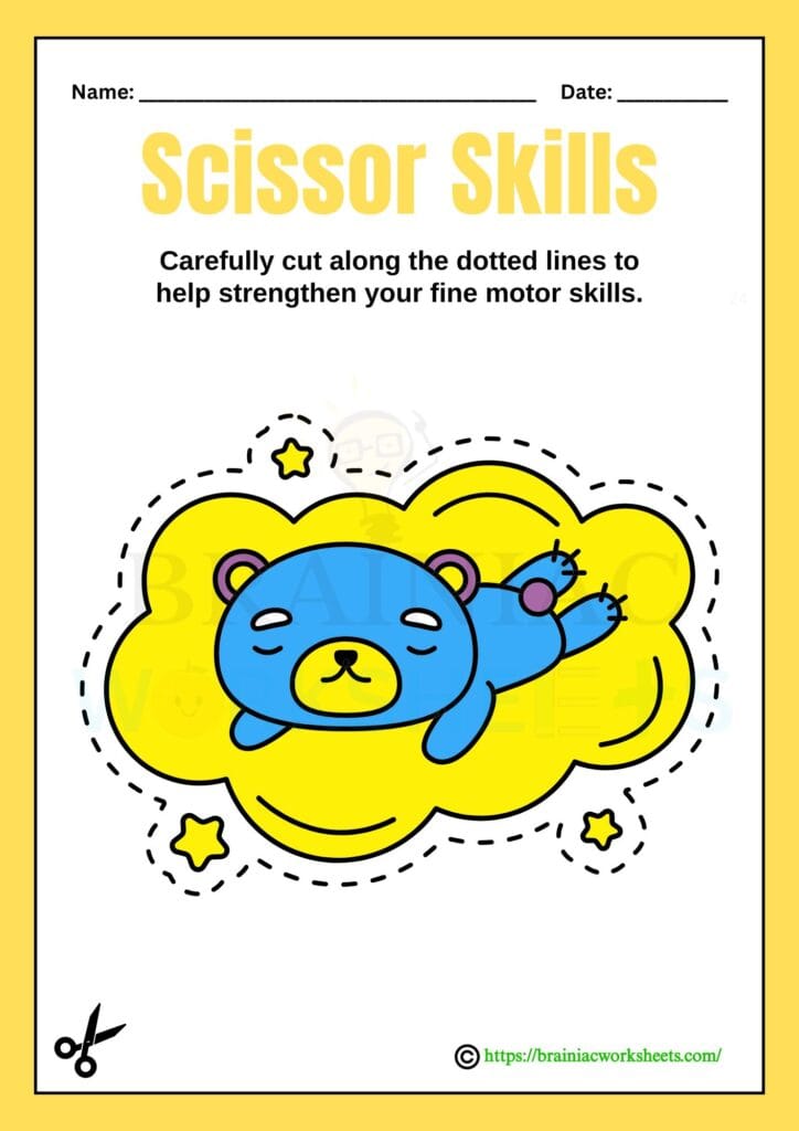 ukg drawing worksheet