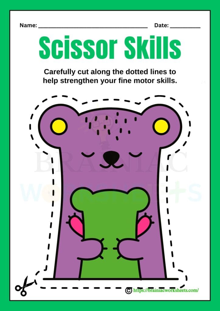 ukg drawing worksheet