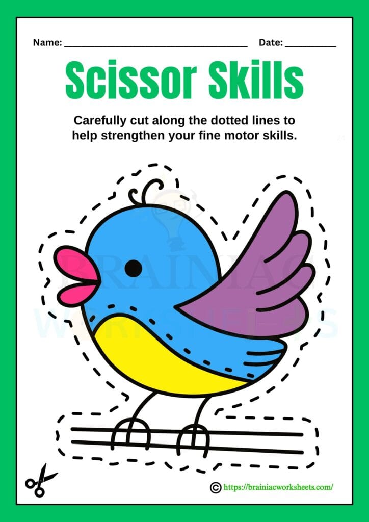 ukg drawing worksheet