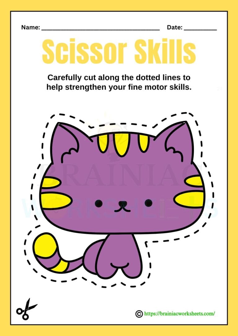 ukg drawing worksheet