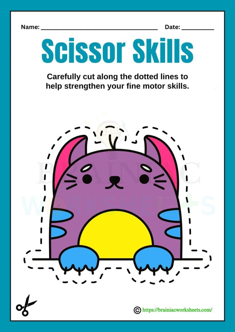 ukg drawing worksheet