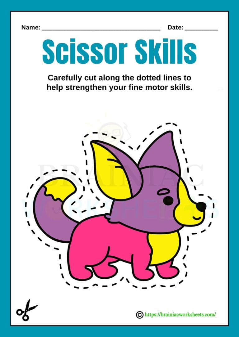 ukg drawing worksheet