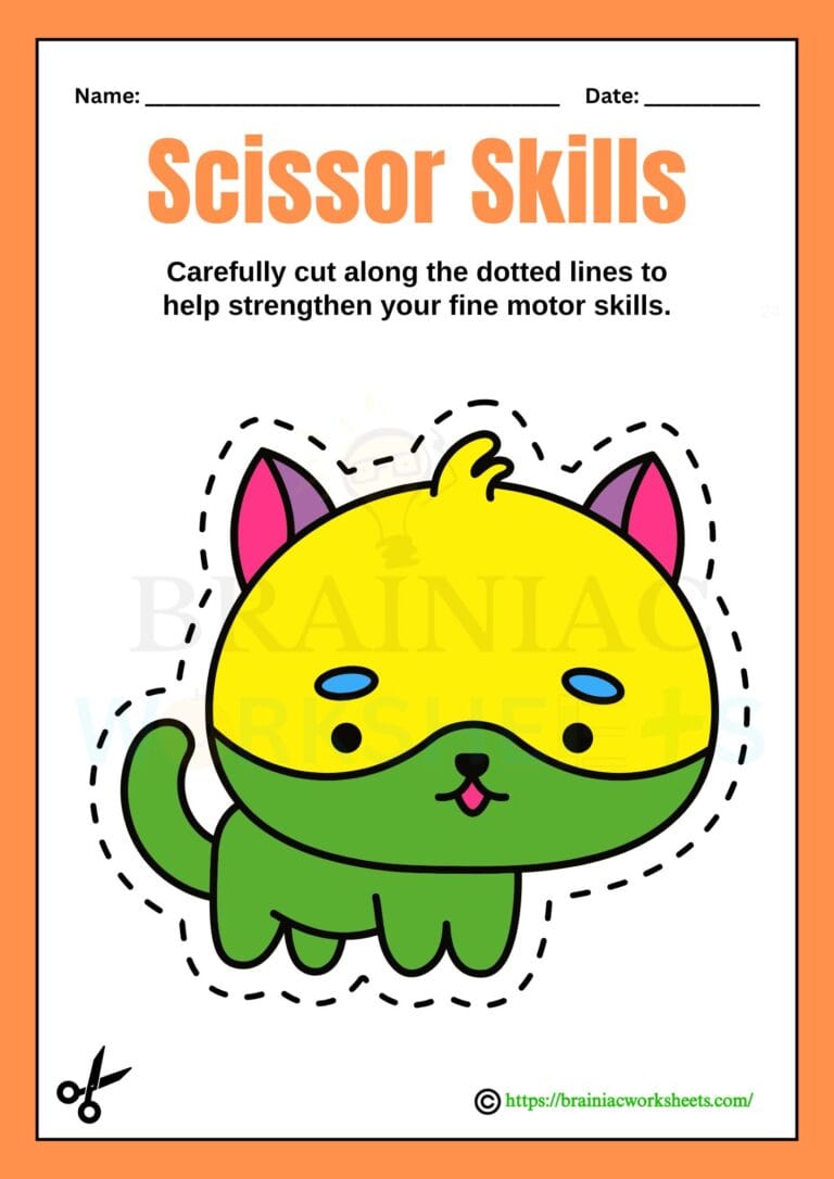 ukg drawing worksheet