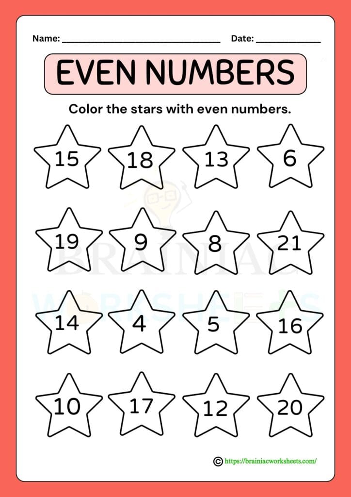 maths worksheet for class 1