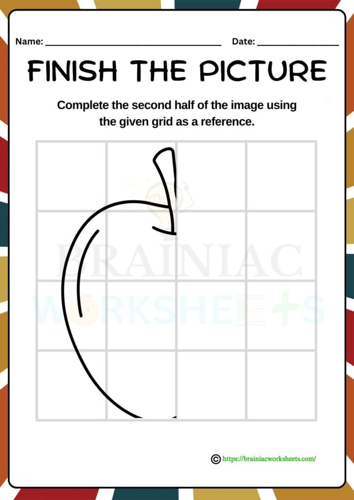 ukg drawing worksheet